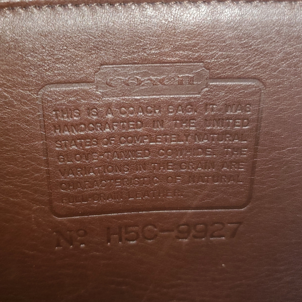 Vintage Coach Willis Purse - Picture 4 of 14